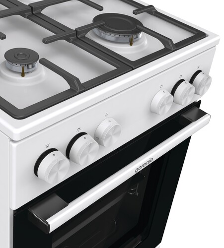 Купить Газовая плита Gorenje GG5A11WFFM белый  9265915. Характеристики, отзывы и цены в Донецке