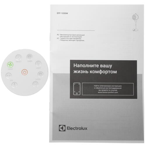 Купить Вентилятор Electrolux EFF-1030w  белый  9076989. Характеристики, отзывы и цены в Донецке
