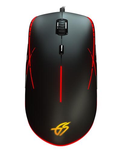 Купить Мышь проводная DEXP Hellfire GM-130  черный  1654397. Характеристики, отзывы и цены в Донецке