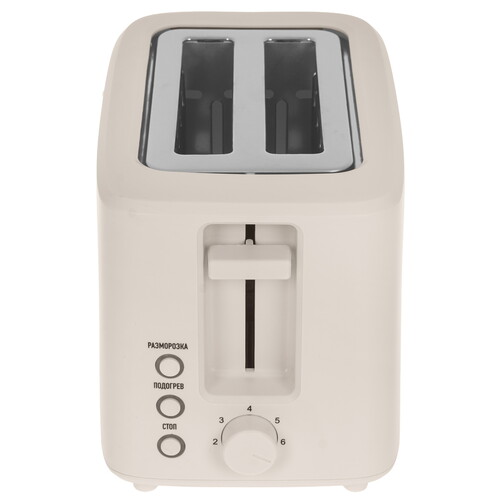 Купить Тостер Hyundai HYT-3306 бежевый  9228394. Характеристики, отзывы и цены в Донецке