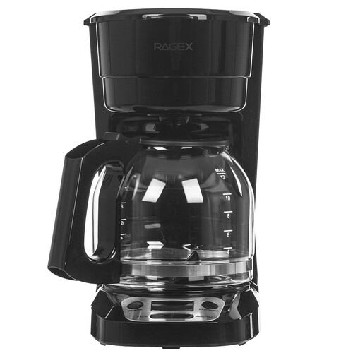 Купить Кофеварка капельная RAGEX R407-000 черный  9269216. Характеристики, отзывы и цены в Донецке