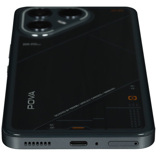 Купить 6.67" Смартфон Tecno POVA 7 Ultra 5G 256 ГБ черный  5635542. Характеристики, отзывы и цены в Донецке