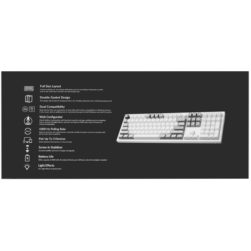 Купить Клавиатура  проводная + беспроводная Keychron Q6 Max  9307546. Характеристики, отзывы и цены в Донецке