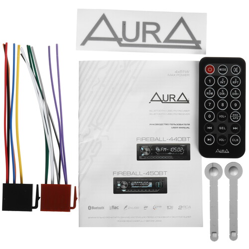 Купить Автопроигрыватель AurA FIREBALL-450BT  5608254. Характеристики, отзывы и цены в Донецке