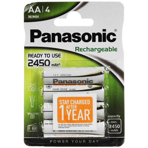 Купить Аккумулятор Panasonic Evolta 2450 мА*ч  9216797. Характеристики, отзывы и цены в Донецке