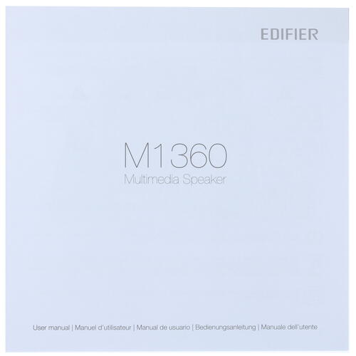 Купить Колонки Edifier M1360 черный  1103259. Характеристики, отзывы и цены в Донецке
