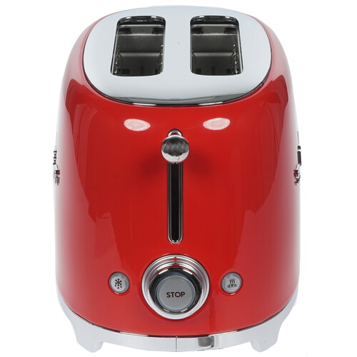 Купить Тостер Smeg TSF01RDEU красный  1152602. Характеристики, отзывы и цены в Донецке