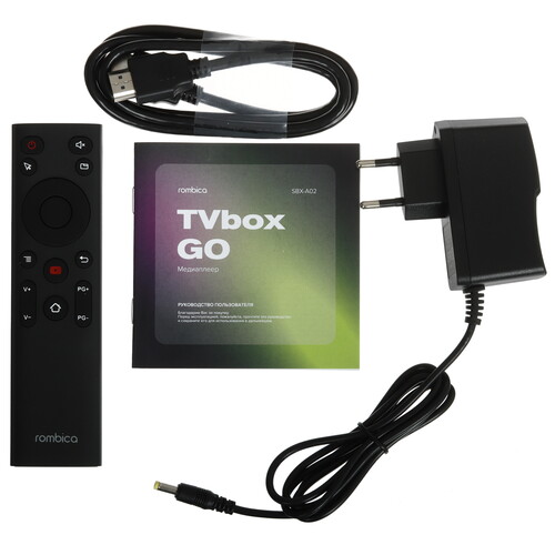 Купить Медиаплеер Rombica TVbox GO  5437063. Характеристики, отзывы и цены в Донецке
