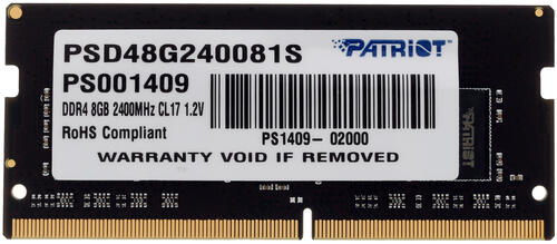 Купить Оперативная память SODIMM Patriot Signature [PSD48G240081S] 8 ГБ  1167869. Характеристики, отзывы и цены в Донецке