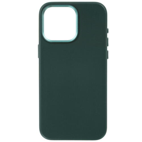 Купить Накладка  VLP Ecopelle Case with MagSafe для Apple iPhone 15 Pro Max зеленый  5460452. Характеристики, отзывы и цены в Донецке