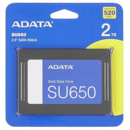 Купить 2000 ГБ 2.5" SATA накопитель ADATA Ultimate SU650 [ASU650SS-2TT-R]  5449391. Характеристики, отзывы и цены в Донецке