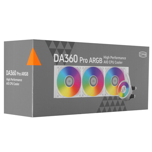Купить Система охлаждения PCCooler DA360 Pro ARGB  белая  5611080. Характеристики, отзывы и цены в Донецке