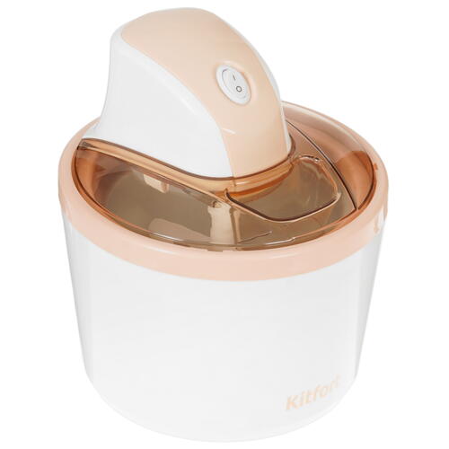 Купить Мороженица Kitfort КТ-1841 бежевый  9110283. Характеристики, отзывы и цены в Донецке