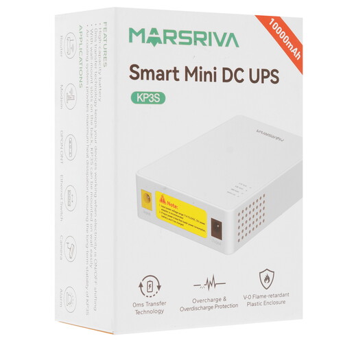 Купить ИБП для роутеров MARSRIVA KP3S  9281637. Характеристики, отзывы и цены в Донецке