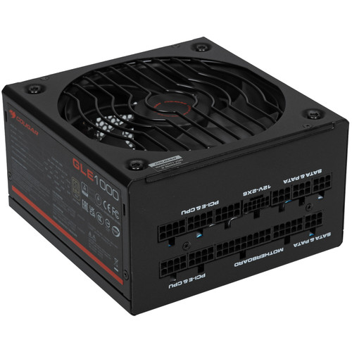 Купить Блок питания Cougar GLE 1000 [CGR GMX-1000] черный  5457944. Характеристики, отзывы и цены в Донецке