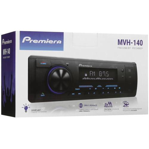Купить Автопроигрыватель Premiera MVH-140  9162692. Характеристики, отзывы и цены в Донецке