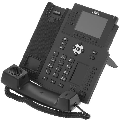 Купить Телефон VoIP Fanvil X5U черный  4713423. Характеристики, отзывы и цены в Донецке