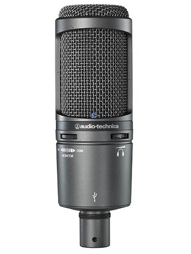 Купить Микрофон Audio-technica AT2020USB-XP черный  5618471. Характеристики, отзывы и цены в Донецке