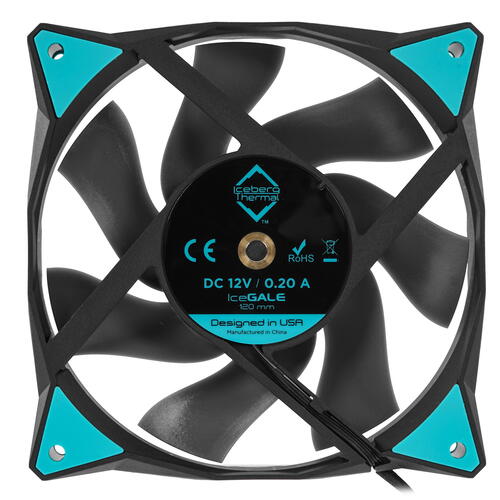 Купить Комплект вентиляторов Iceberg Thermal IceGALE 120mm [IceGALE120mmBLACK3P]  5365656. Характеристики, отзывы и цены в Донецке