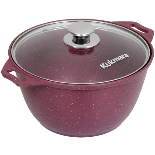 Купить Кастрюля Kukmara Trendy style к41tsm 4 л 24 см красный  5447385. Характеристики, отзывы и цены в Донецке