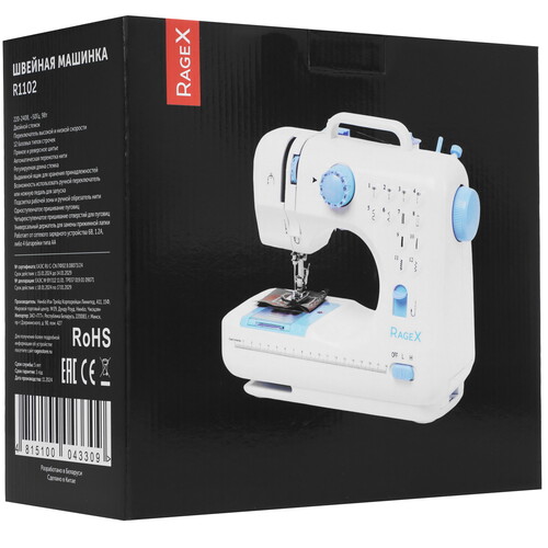 Купить Швейная машина RAGEX R1102-100  9269158. Характеристики, отзывы и цены в Донецке