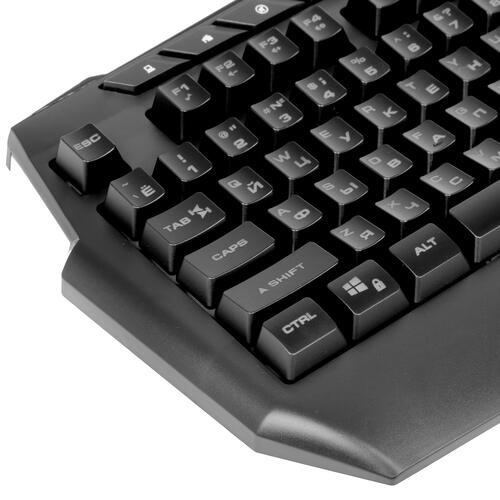 Купить Игровой набор DEXP Hellfire GS-100 черный  1351647. Характеристики, отзывы и цены в Донецке