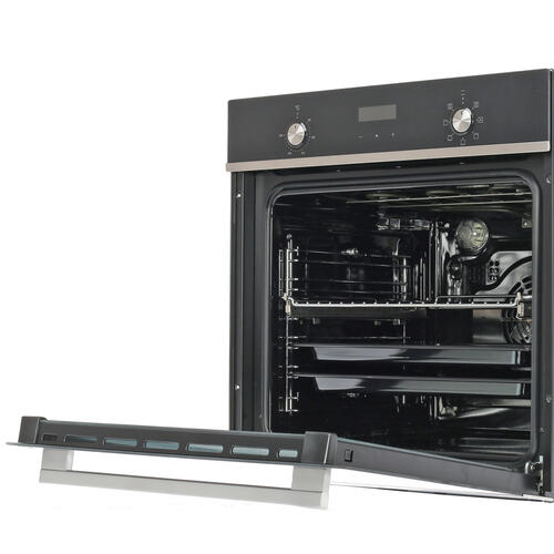 Купить Электрический духовой шкаф Haier HOX-P06HGBX черный  1373785. Характеристики, отзывы и цены в Донецке