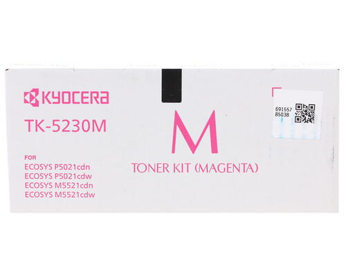 Купить Картридж лазерный Kyocera TK-5230M пурпурный, с чипом  1109840. Характеристики, отзывы и цены в Донецке