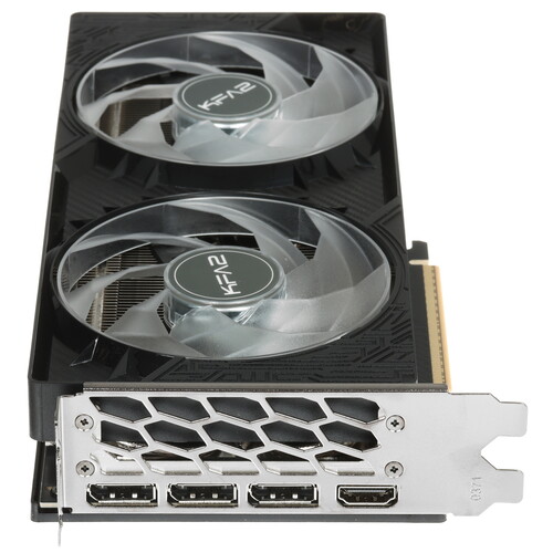 Купить Видеокарта KFA2 GeForce RTX 5060 Ti CORE OC 2FAN LED Black [56ISN8MDCPCK]  5623317. Характеристики, отзывы и цены в Донецке