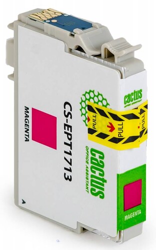 Купить Картридж Cactus CS-EPT1713 пурпурный  7930612. Характеристики, отзывы и цены в Донецке