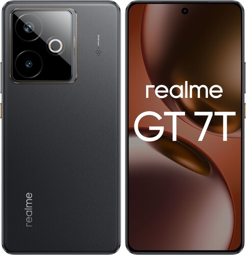 Купить 6.8" Смартфон realme GT 7T 512 ГБ черный  5629943. Характеристики, отзывы и цены в Донецке