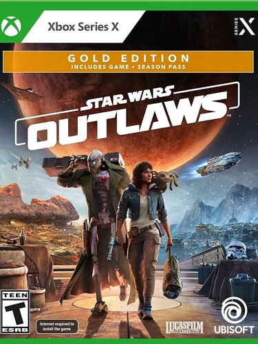 Купить Игра Star Wars Outlaws Gold Edition (Xbox Series X)  5484838. Характеристики, отзывы и цены в Донецке