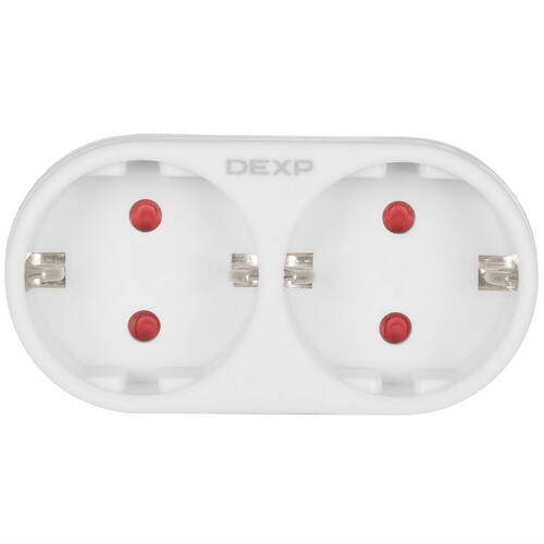 Купить Разветвитель DEXP SE2 белый  5404320. Характеристики, отзывы и цены в Донецке