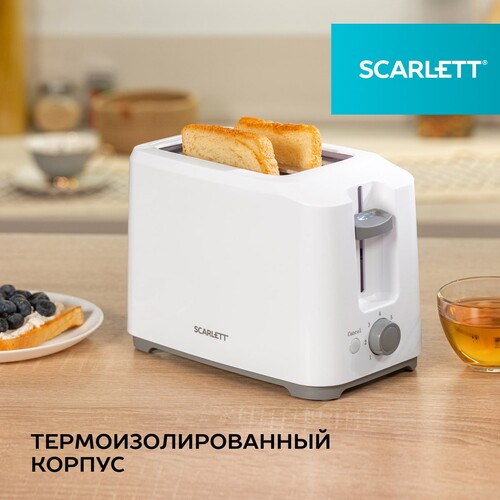 Купить Тостер Scarlett SC-TM11019 белый  8139305. Характеристики, отзывы и цены в Донецке