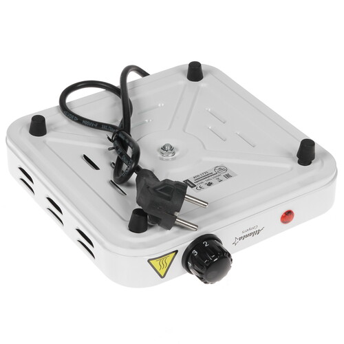 Купить Плита компактная электрическая Atlanta ATH-1735 белый  8158405. Характеристики, отзывы и цены в Донецке