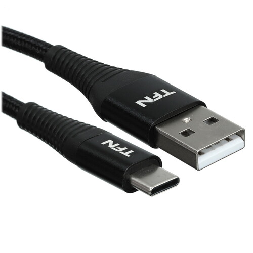 Купить Кабель круглый TFN USB Type-C - USB 2.0 Type-A черный 1.2 м  5616512. Характеристики, отзывы и цены в Донецке