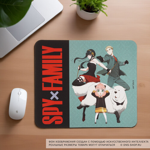 Купить Коврик SPY X FAMILY Flexible mousepad Forger Family  разноцветный  5609797. Характеристики, отзывы и цены в Донецке
