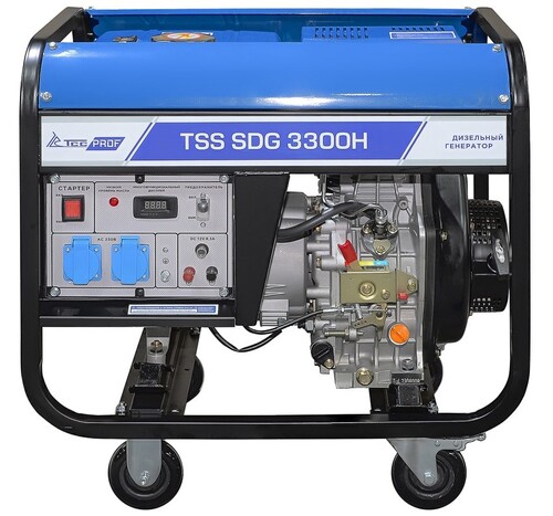 Купить Электрогенератор  дизельный  ТСС SDG 3300H  9101177. Характеристики, отзывы и цены в Донецке
