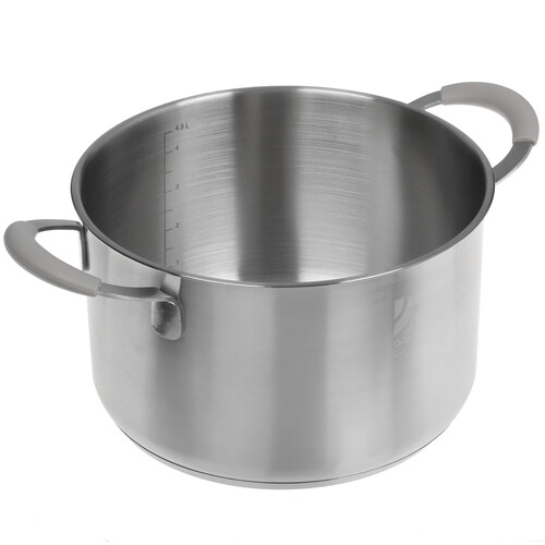 Купить Кастрюля OneTwo Sapphire O3SC50 5 л 22 см серебристый  9204389. Характеристики, отзывы и цены в Донецке