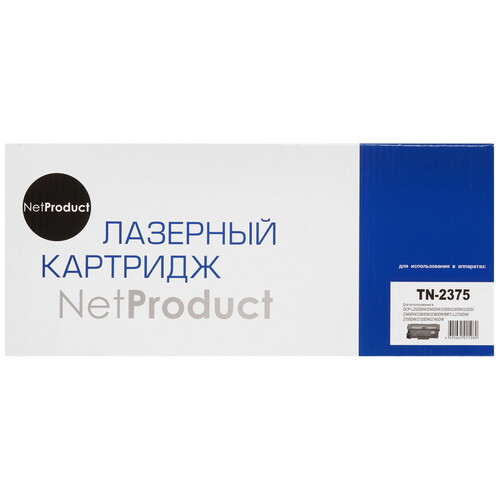 Купить Тонер-картридж лазерный NetProduct N-TN-2375/TN-2335 черный  9263628. Характеристики, отзывы и цены в Донецке