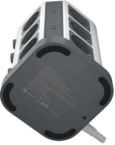Купить Сетевой фильтр AGNI TP-VG6U12E-C-W серый  9289246. Характеристики, отзывы и цены в Донецке
