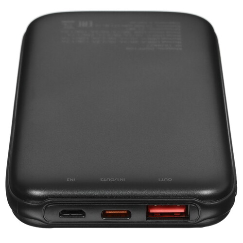 Купить Портативный аккумулятор Digma DGPF10B черный  5479319. Характеристики, отзывы и цены в Донецке