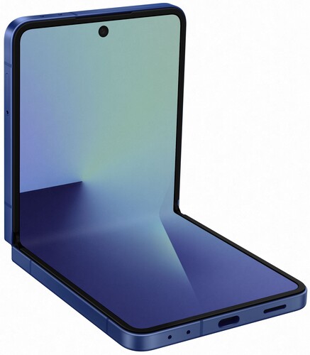 Купить 6.9" Смартфон Samsung Galaxy Z Flip7 512 ГБ синий  5635994. Характеристики, отзывы и цены в Донецке