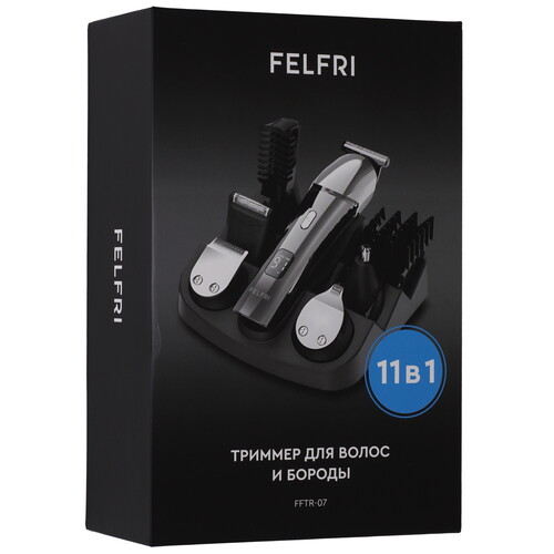 Купить Триммер FELFRI FFTR-07 серый/серебристый  9262905. Характеристики, отзывы и цены в Донецке