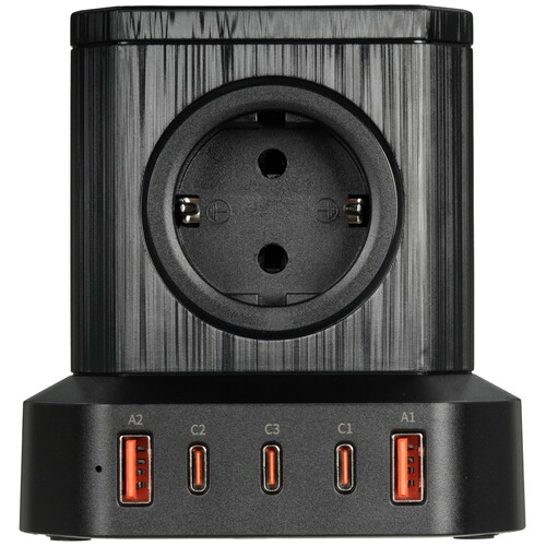 Купить Сетевой фильтр AGNI TP-VE5U5E-C черный  9289268. Характеристики, отзывы и цены в Донецке