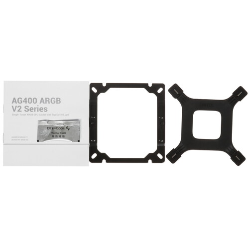 Купить Кулер для процессора DEEPCOOL AG400 BK ARGB V2  5614106. Характеристики, отзывы и цены в Донецке