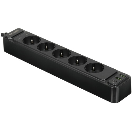 Купить Сетевой фильтр Skyline USP-520 черный  9197097. Характеристики, отзывы и цены в Донецке