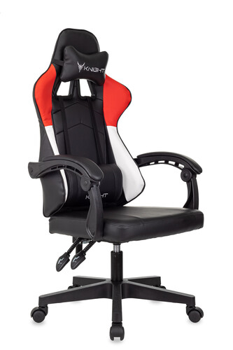 Купить Кресло игровое KNIGHT ICON/BR-PU черный  5472709. Характеристики, отзывы и цены в Донецке