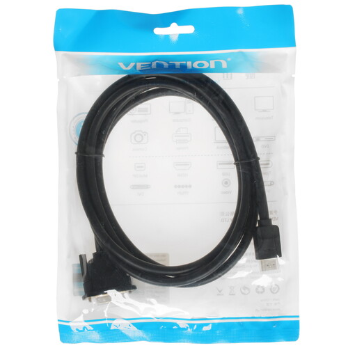 Купить Кабель  Vention HDMI - DVI-D, 2 м  1661257. Характеристики, отзывы и цены в Донецке