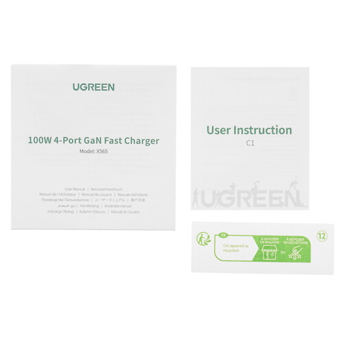 Купить Сетевое зарядное устройство Ugreen X565 серый  5454123. Характеристики, отзывы и цены в Донецке